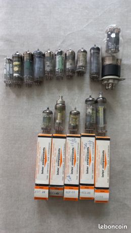 8 LAMPES TUBES Mazda Lorenz Belvu Rtc EUR 250,00 - FR