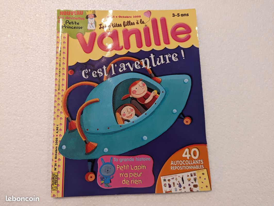 Magazine : Les p'tites filles à la Vanille n°24 [Octobre 2008] (image 1)