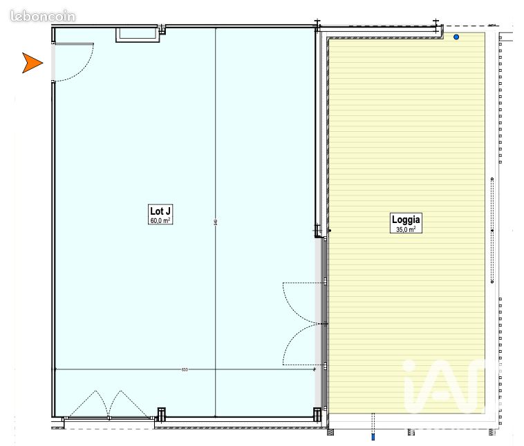 Immeuble 60 m² · à Soorts-Hossegor · 60 m² · 264 000 €