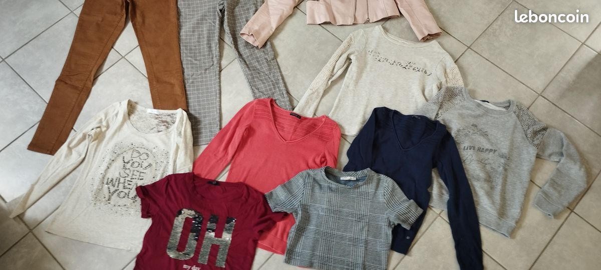 Lot de vêtements fille taille 34 / XS (image 2)
