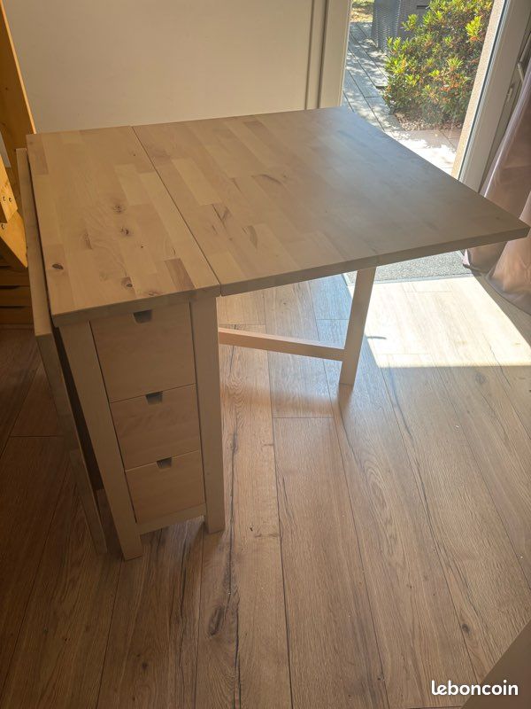 Table console en hêtre massif (image 3)