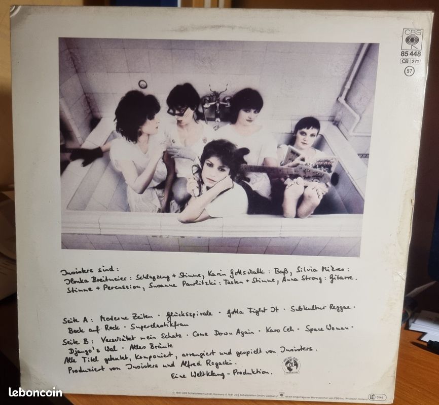 Insisters Modern zeiten Vinyle 33T (image 2)