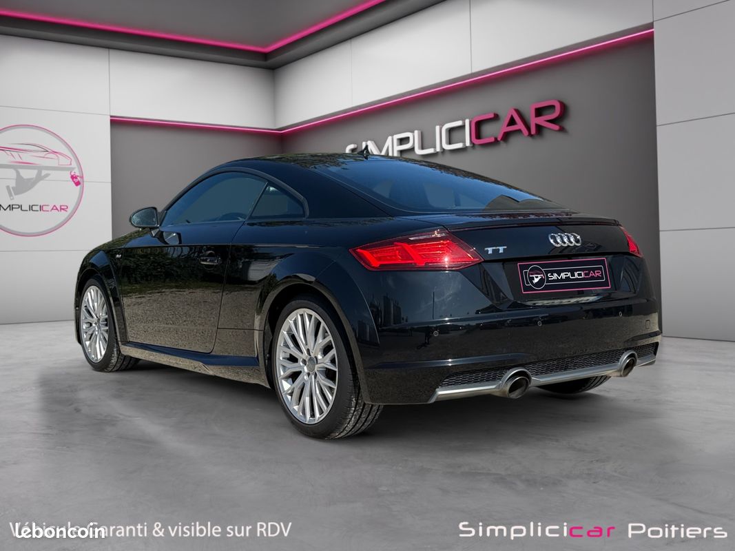 AUDI TT III COUPE 1.8 TFSI 180 S TRONIC 180Ch Entretien Audi Complet CarPlay Virtual Cockpit Garantie 12 mois (image 6)