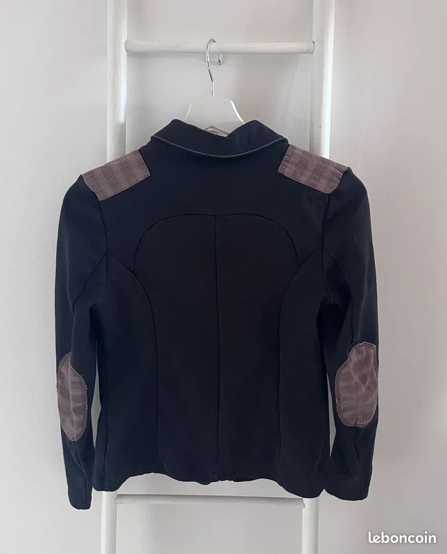 Veste de concours noire – Fouganza (image 3)