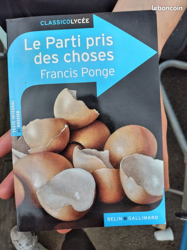Livre "le parti pris des choses" de Francis Ponge (image 1)