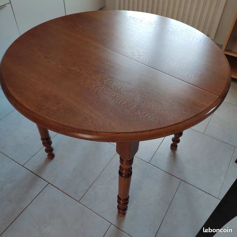 Table rallonge avec 4 chaises (image 3)