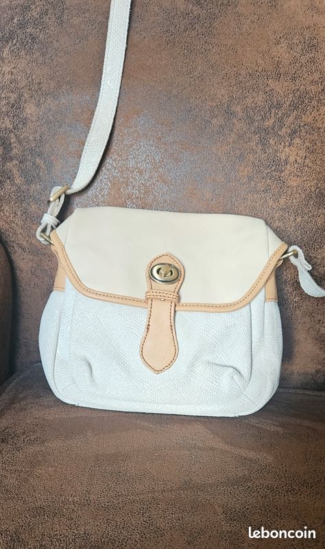 Sac besace cuir Mila Louise Accessoires Bagagerie