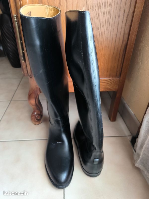 Boots équitation Aigle Quercy - Noir - Chaussures de loisir | Made in