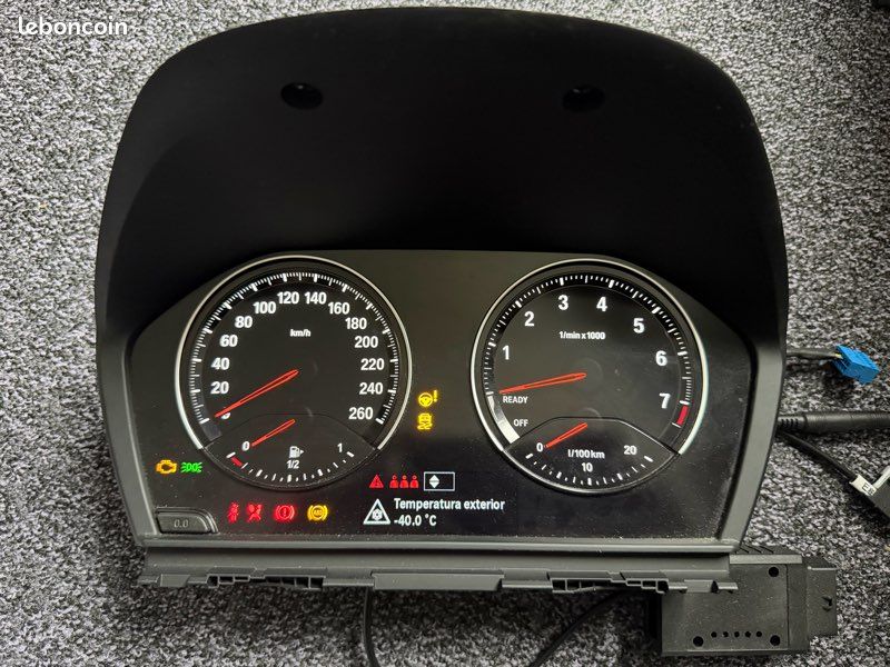 Compteur Digital Black BMW série 1 F2x (image 2)