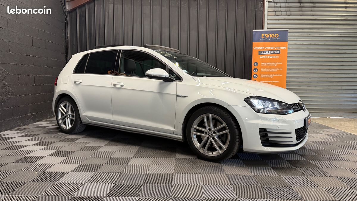 VOLKSWAGEN GOLF 2.0 TDI 180 GTD DSG BVA / Toit ouvrant / 1ere main / Entretien constructeur (image 15)