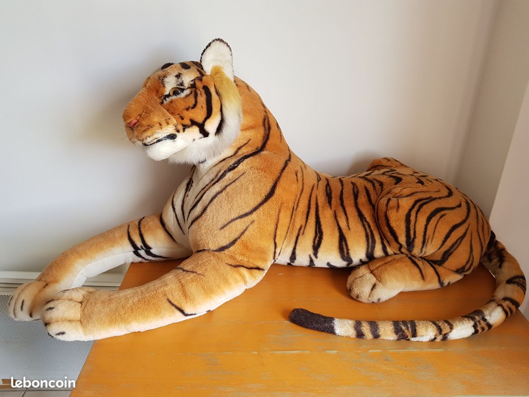 Peluche tigre grande taille Jeux Jouets