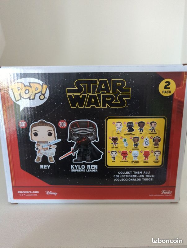 Funko pop Kylo Ren & Rey (image 2)