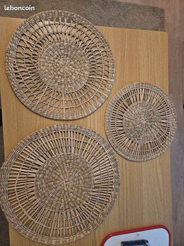 IKEA GILLSTAD décoration murale lot de 3 (image 1)