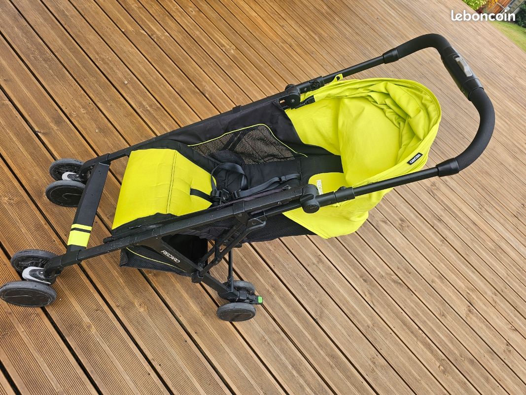 Poussette canne recaro easylife verte - excellent état (image 5)