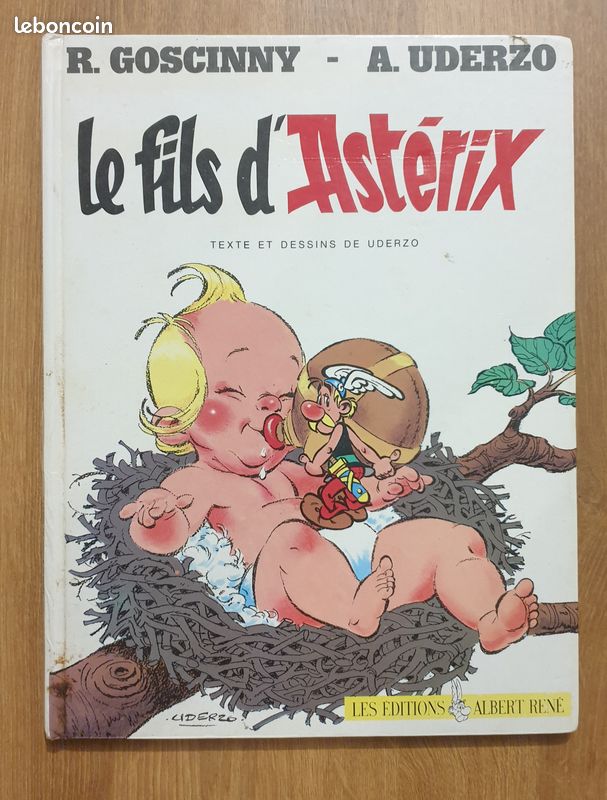Goscinny & Uderzo – Astérix N° 27 « Le fils d’Astérix » (1983) (image 1)