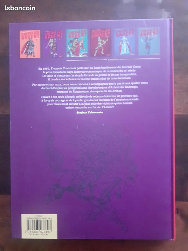 Bd eo chevalier ardent intégral tome 2 casterman (image 3)