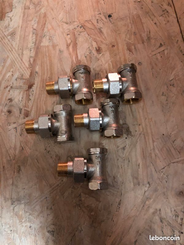 Coude de réglage 12/17 pour radiateur (image 1)