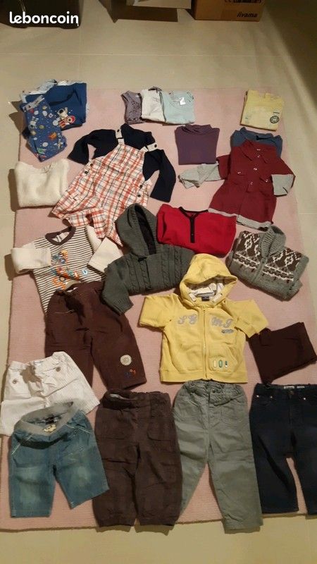 Lot de vêtements garçon 18 mois (image 1)
