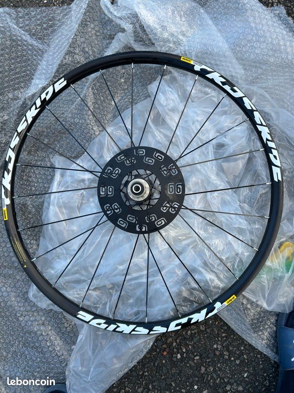 Rayons Mavic Crossland 270 Mm - Jeu Avant/arrière, Neufs, Argent, 2008