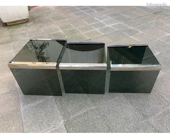 Tables gigognes de Gigi Radice et Pierangelo Galloti, années 70 (image 2)