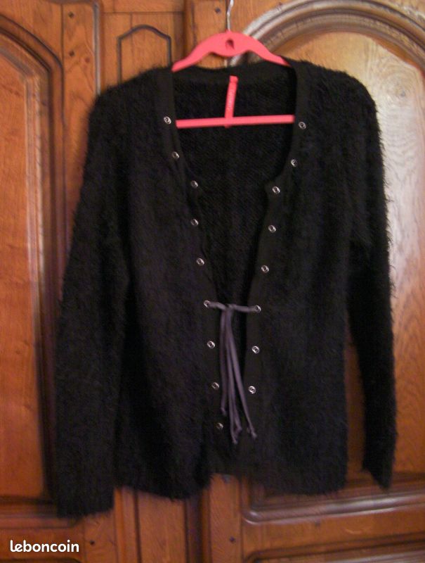 Gilet noir taille 44 (image 1)