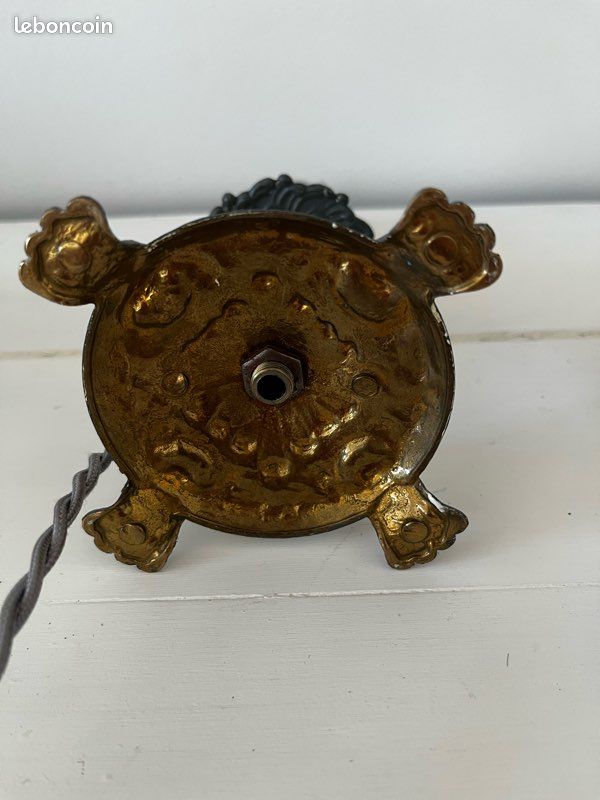 Paire de petites lampes patinées (image 3)