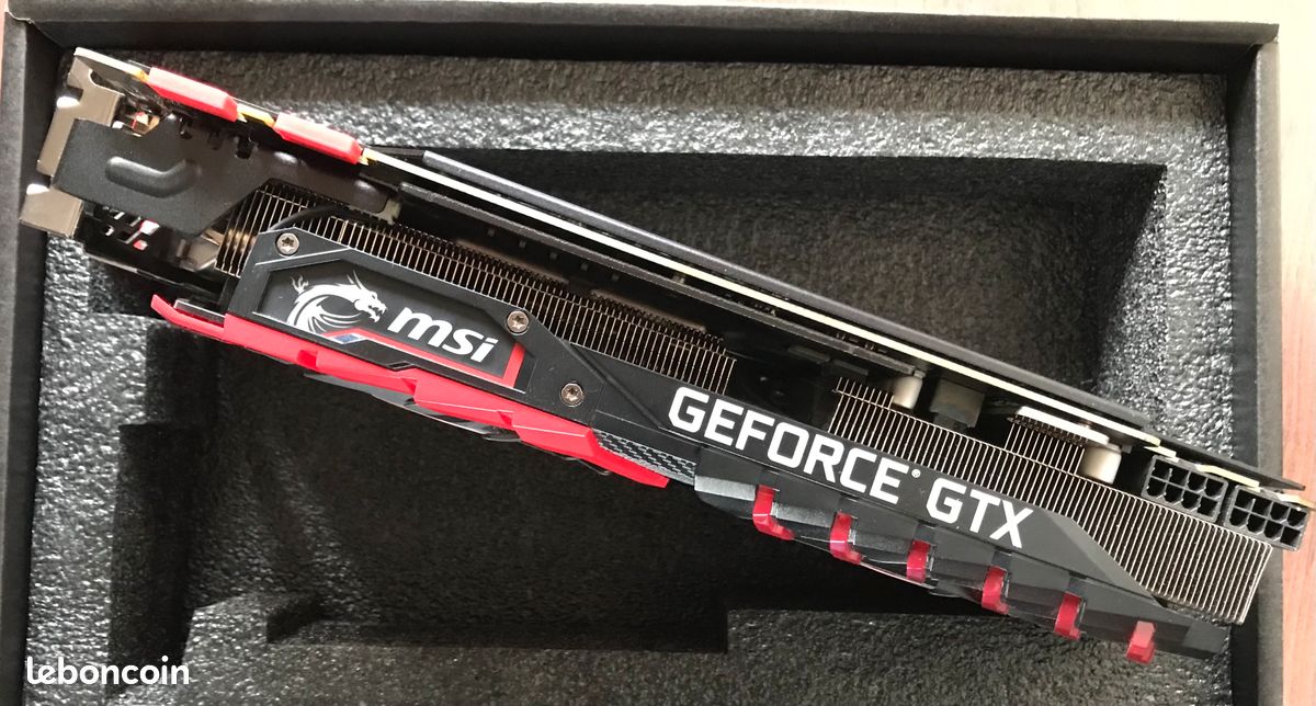 Carte graphique MSI NVIDIA GeForce GTX 1080 Ti GAMING X 11G - Accessoires informatique