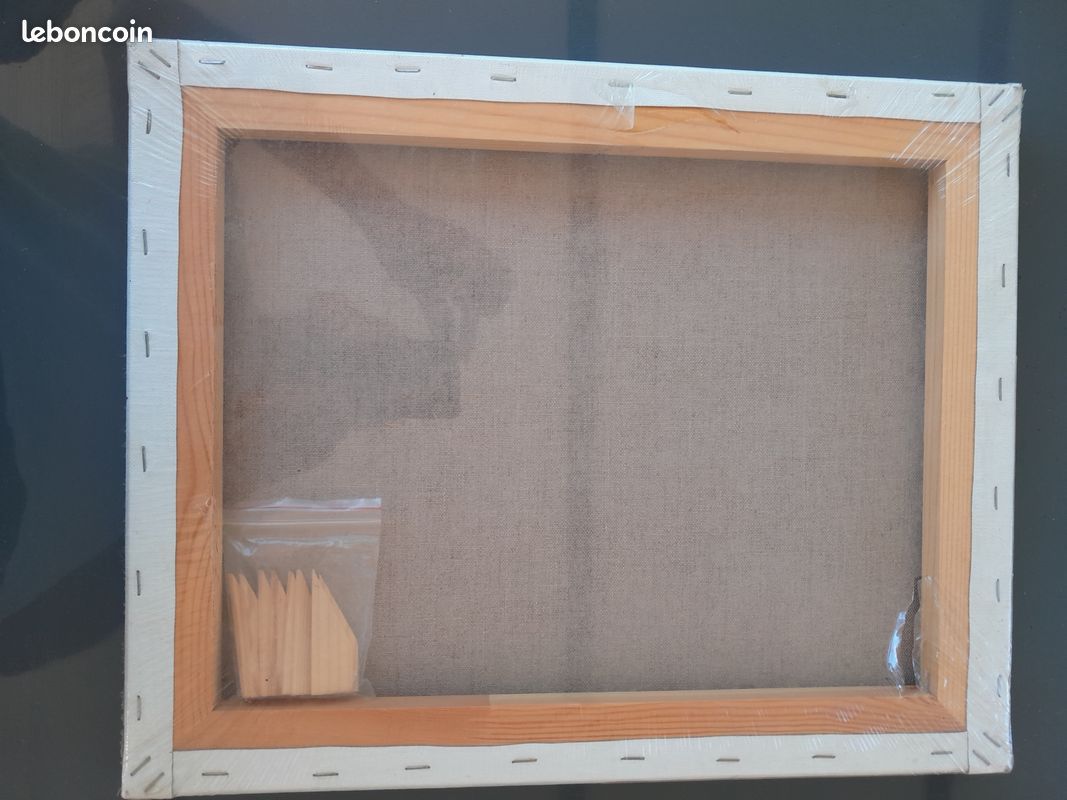 Lot de 3 chassis toile peinture (image 6)