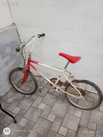 Potence De Vélo Vintage Hsin Lung HL BMX Rouge - Années 80 - Forgée 21mm - Occasion