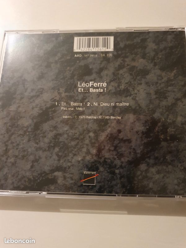 Coffret de 3 CD de Léo Ferré neufs dans boîte d'origine (image 4)