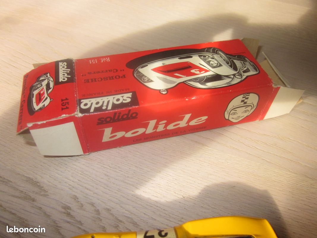 Jouet Ancien Solido Dalia Porsche Carrera 6 - 1/43 - Réf 151/41 - Années 70