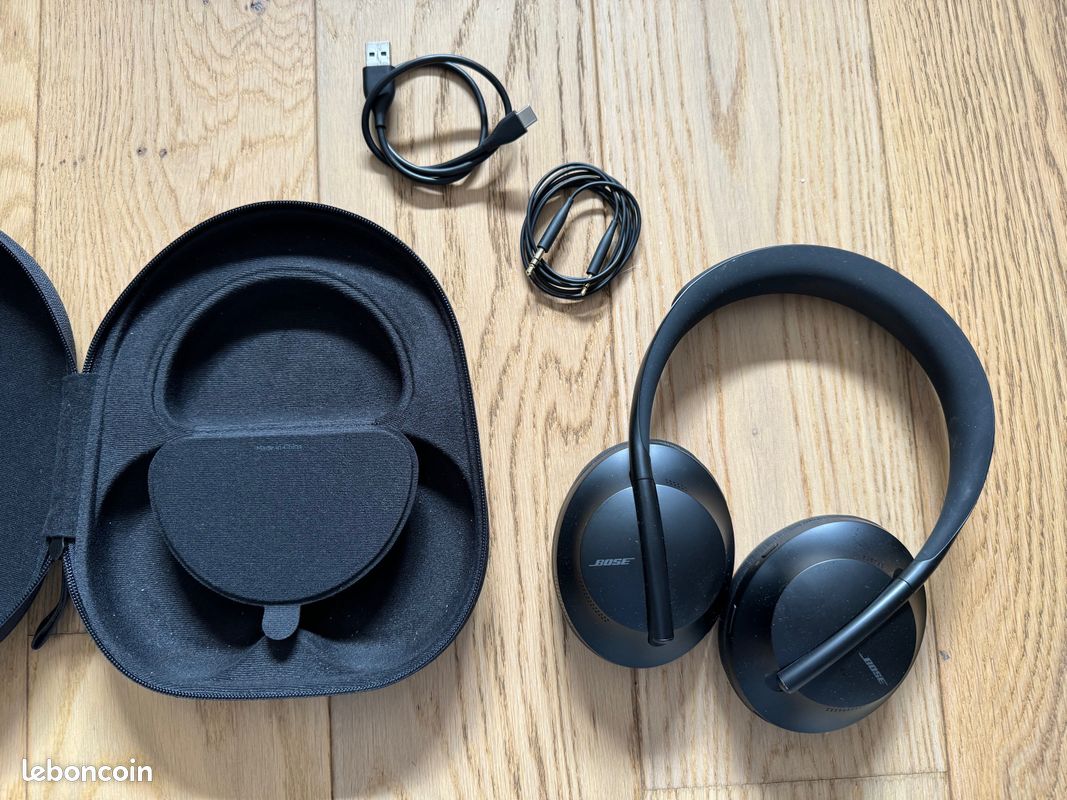 Bose Noise Cancelling Headphones 700 – Casque Bluetooth sans fil Supra-Aural avec Microphone Intégré pour des Appels Clairs et le Contrôle vocal via Alexa, Noir (image 3)