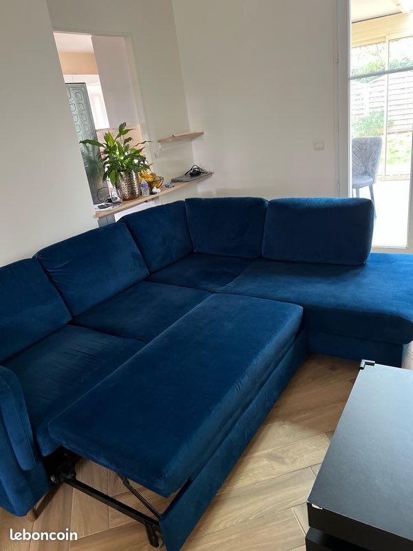 Vente Canapé contemporain d’angle convertible en L (image 6)