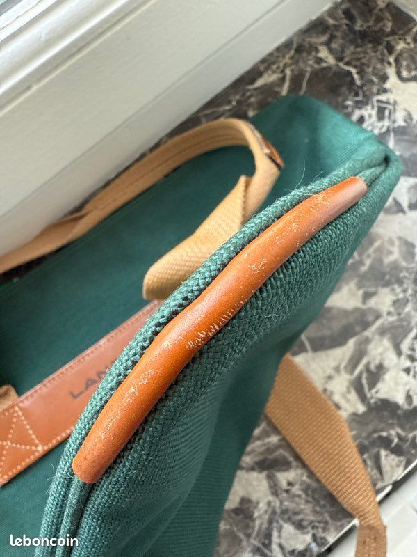 Sac à main / ordinateur vintage Lancel (image 7)