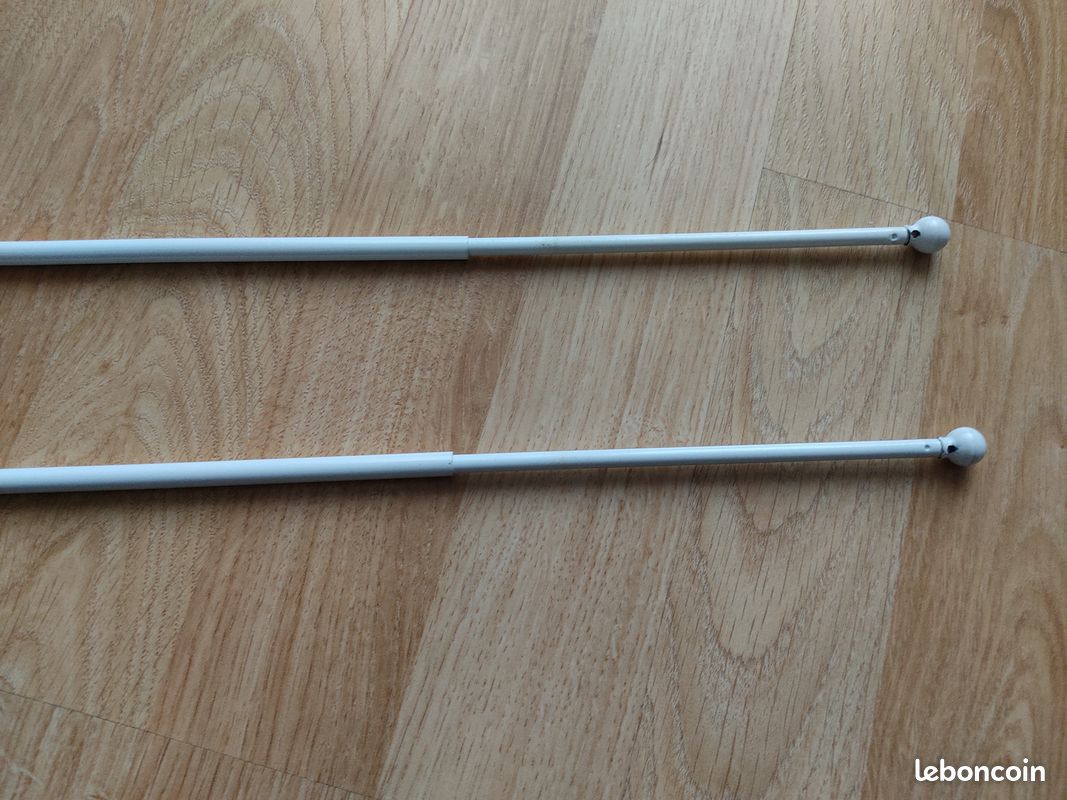 Tringles à Rideaux en Fer Forgé Extensibles de 80 à 110 cm (image 3)