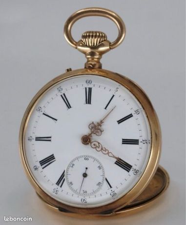 Montre Gousset Ancienne Mécanique - Pièce Vintage à Réviser, Unisexe