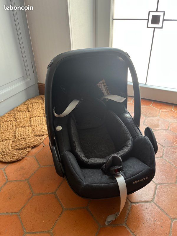 Ensemble bébé poussette, cosy, nacelle, base isofix et siège auto (image 3)