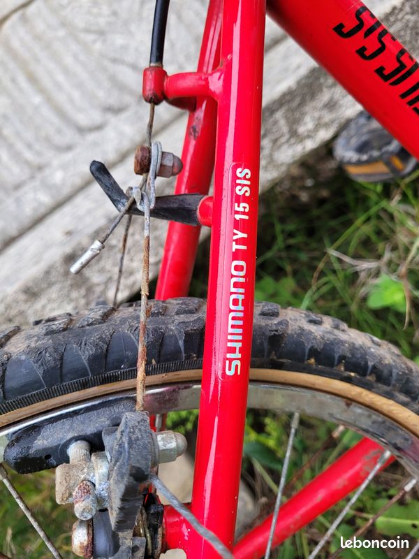 Vélo VTT TopBike 20 ps rouge (image 4)