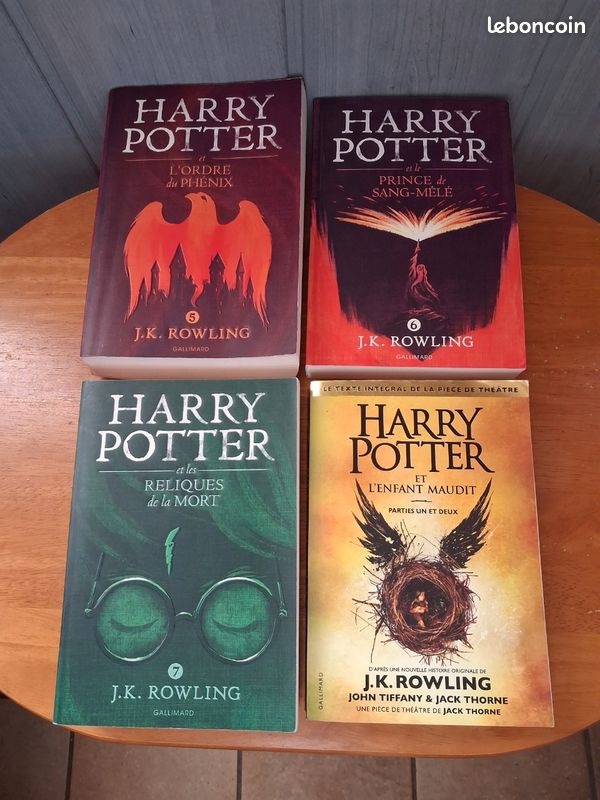 Rare Gallimard saga Harry Potter - 8 tomes (image 5)