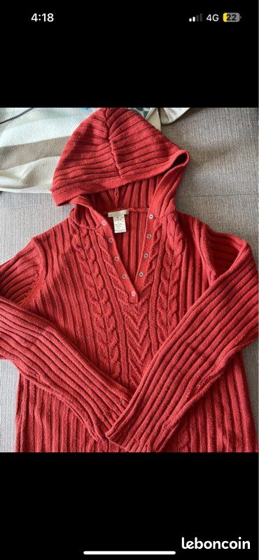 Pull avec capuche la redoute (image 3)