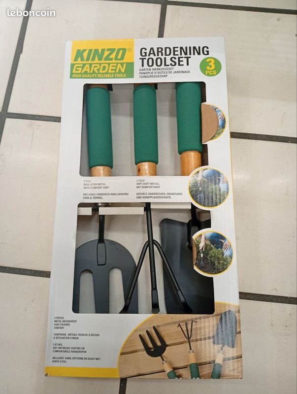 Set d'outils de jardinage 3 pièces (image 5)