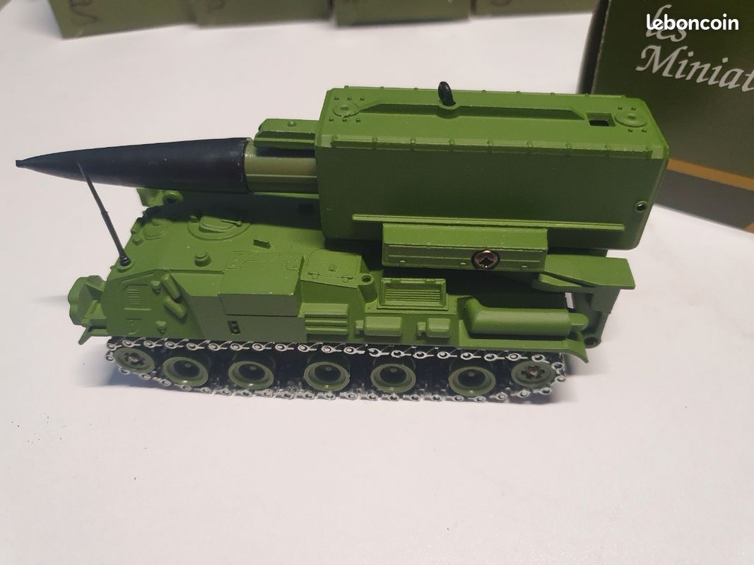 Char Solido 1/50 – AMX30 Pluton – Missile Nucléaire – Armée Française – Édition Limitée