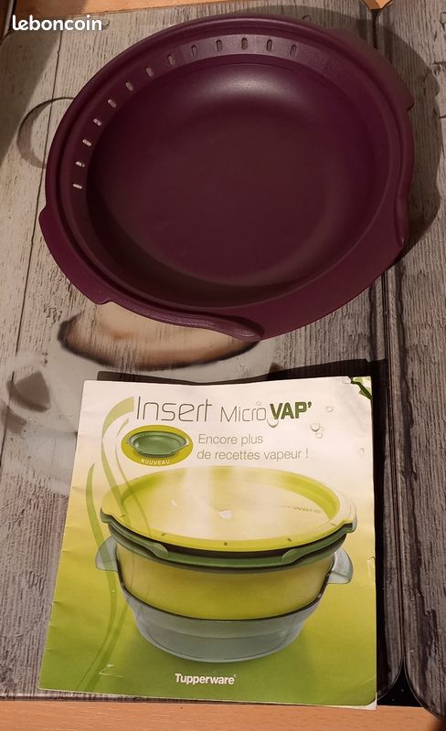 recette insert micro vap Insert micro vap Tupperware + livret recettes