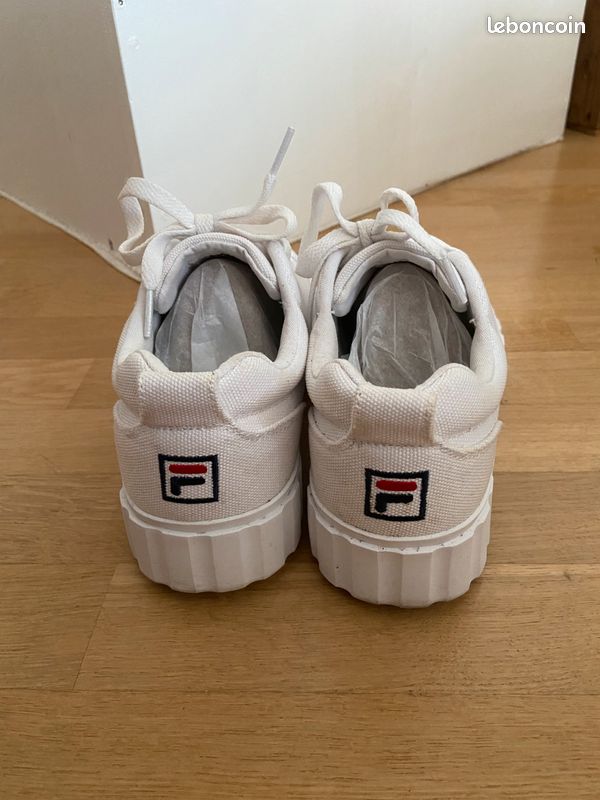 Basket FILA sandblast blanche neuve (image 3)