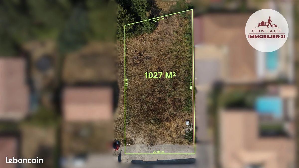 Terrain 1027 m² · à Auterive · 1 027 m² · 117 000 €