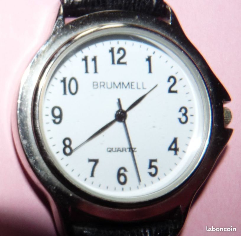 Bijou montre homme – Métal acier, couleur métal (image 1)
