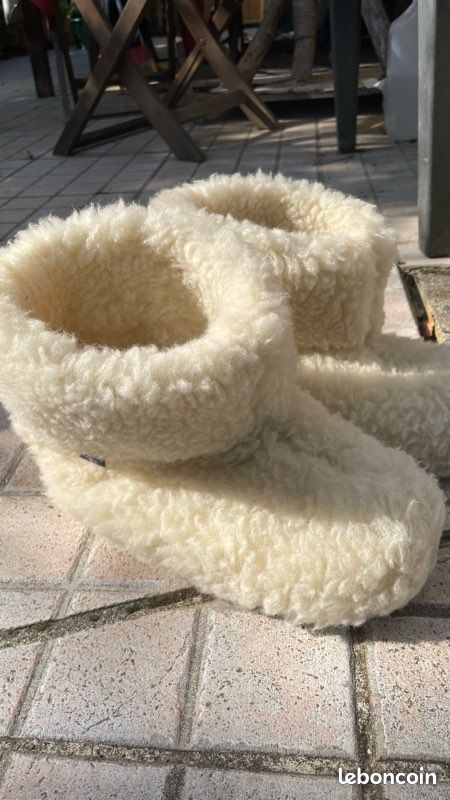 Chaussons 100% laines 41 42 (image 2)