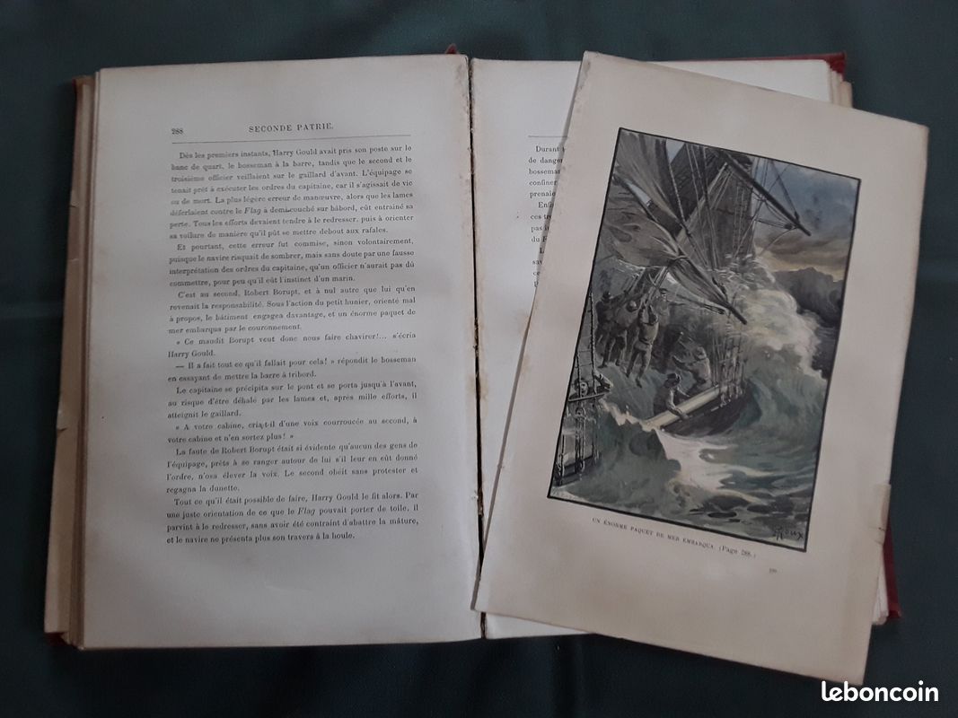 Jules Verne , Seconde PATRIE , HETZEL (image 6)