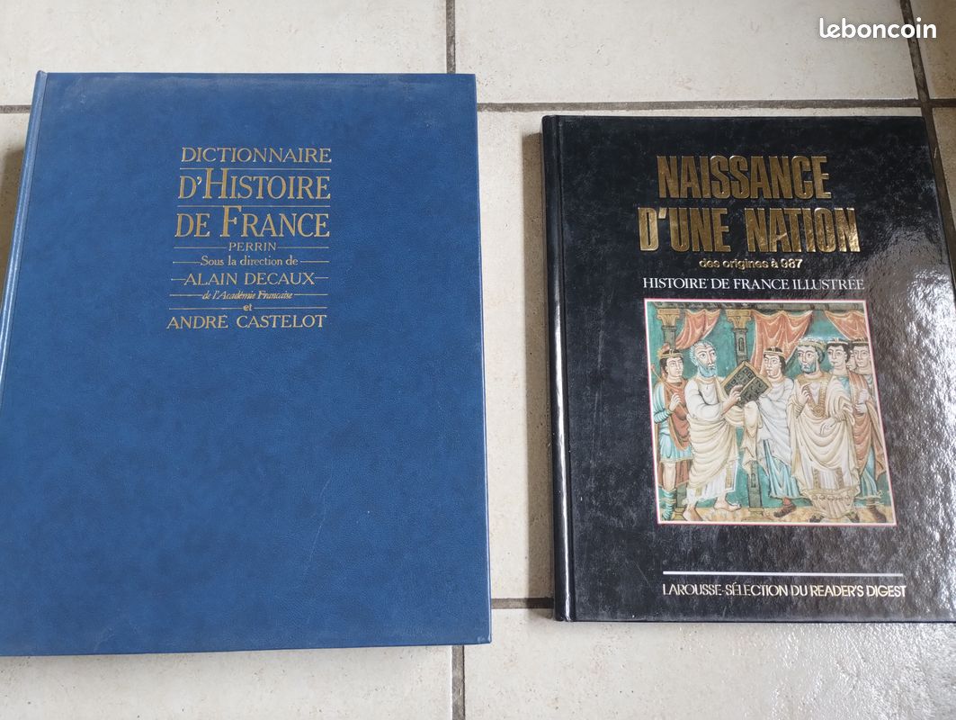 Lot de livres anciens d histoire (image 1)