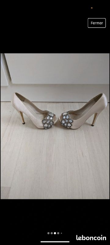 Chaussures de mariée / soirée NEUVE (image 3)